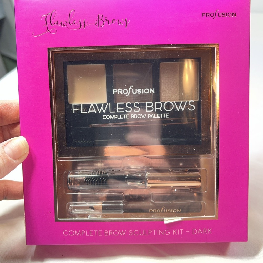 ProFusion FLAWLESS BROWS COMPLETE SCULPTING KIT - DARK